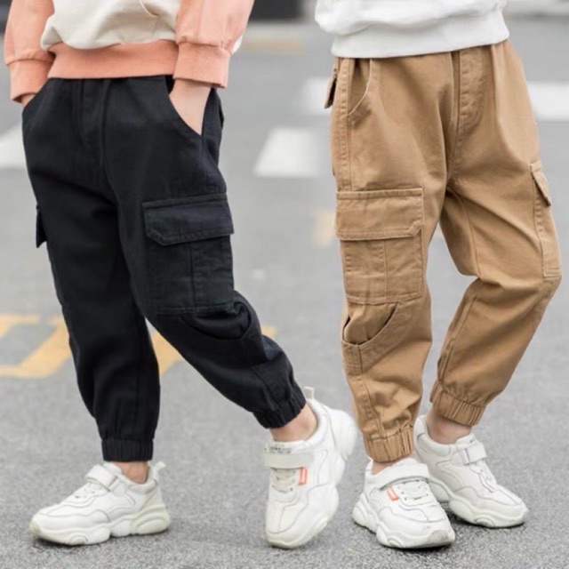 2-10-yrs-korean-fashion-jogger-pants-for-kids-shopee-philippines