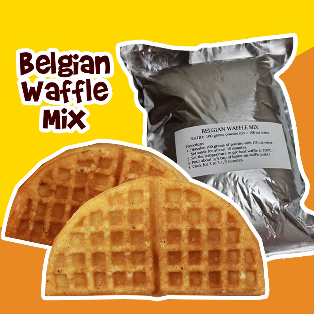 Belgian Waffle Mix Powder 1 kilo Shopee Philippines