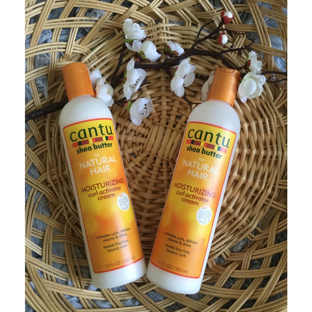 Cantu Natural Hair Moisturizing Curl Activator Cream 355ml Shopee