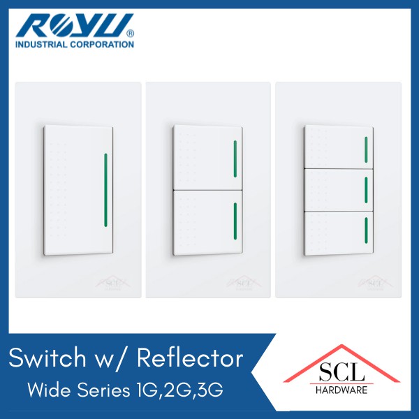 ROYU Wide Series Switch with Reflector | Shopee Philippines