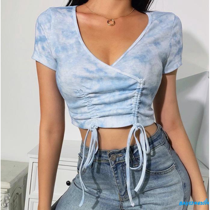 ℳayWomen´s Fashion Summer Crop Top Shopee Philippines