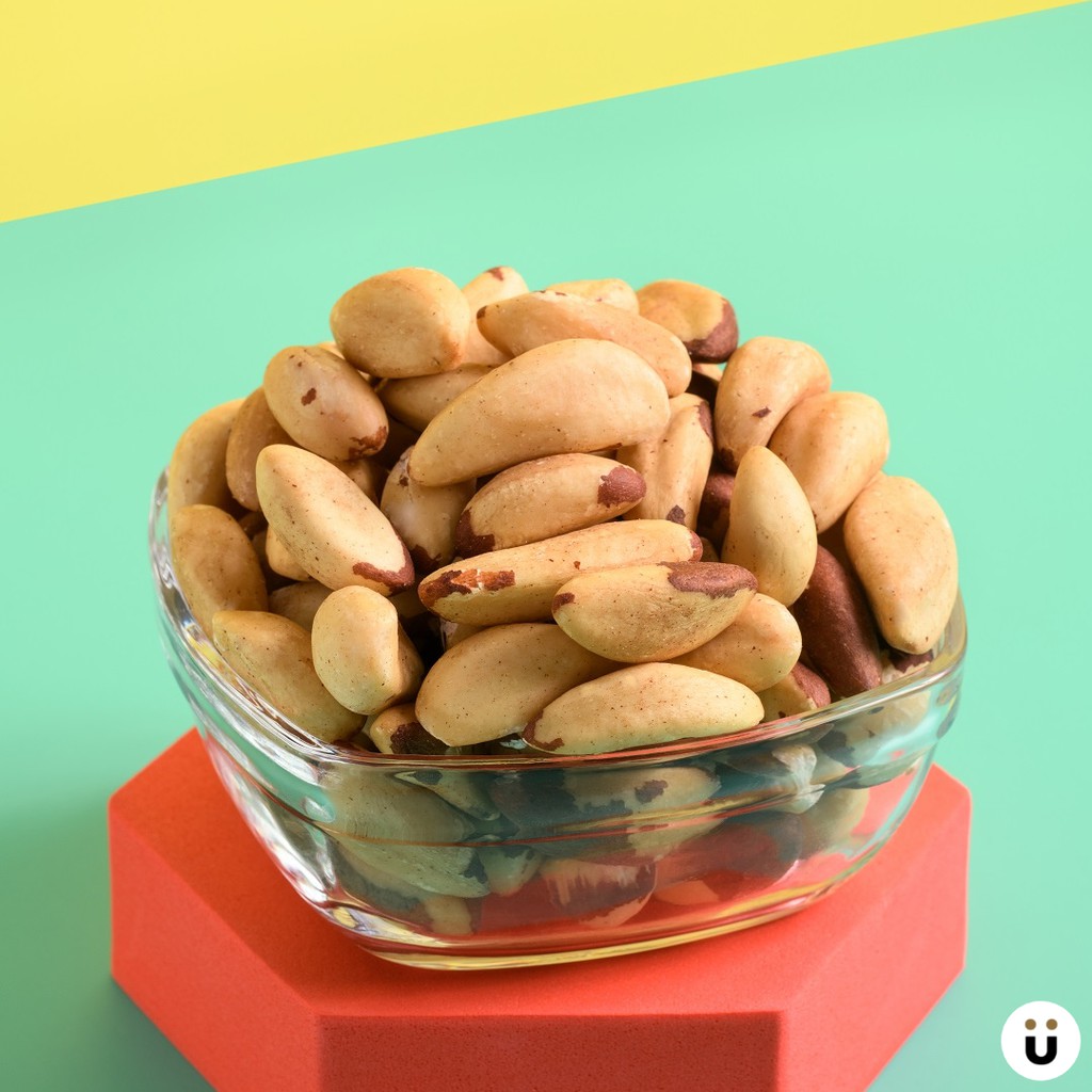 Big Nuts Slow Roasted Organic Brazil Nuts (Unsalted) 140g Halal