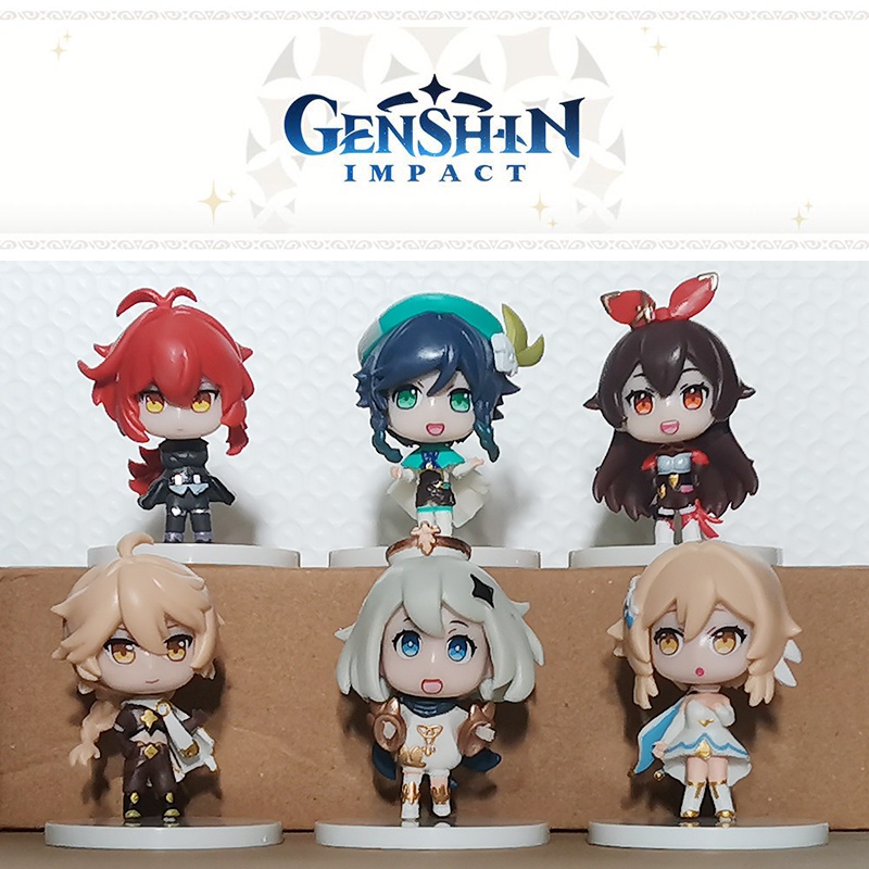 Game Genshin Impact figure Capsule Collection Figure Gashapon Gacha ...