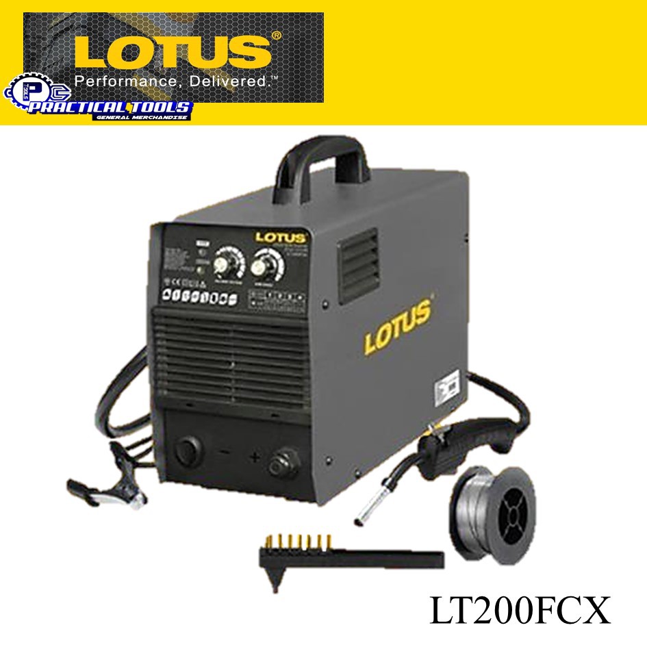 Lotus Mig Gasless Inverter Welding Machine 200A (Flux Cored) LT200FCX