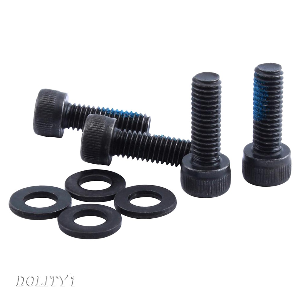 4X MTB Bike Disc Brake Fixing Bolts Screws for MTB Disc Caliper Brake Adapter