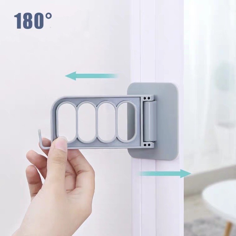 Hanger Hooks , Clothes Storage Rack, Multi Function Self Adhesive Wall Hanging Coat 7032