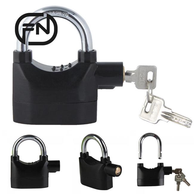 bicycle lock with alarm