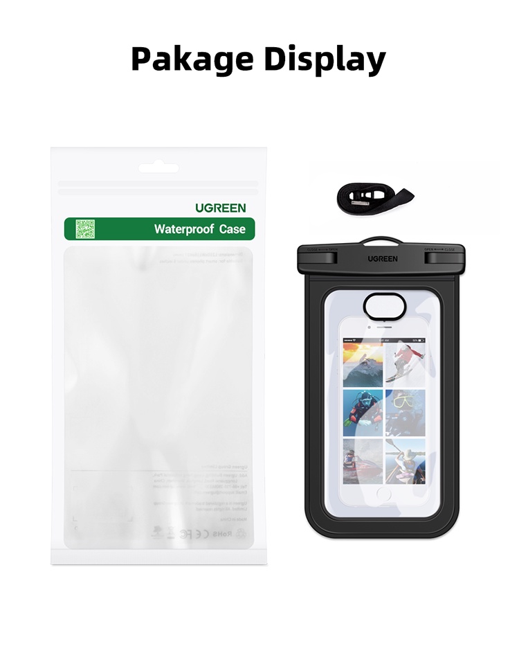 【Buy 1 Take 1】UGREEN Waterproof Phone Case for iPhone /Android Shopee