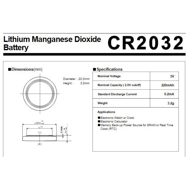 cr2302 lithium battery