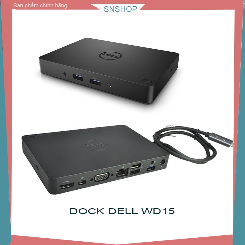 Dock Dell WD15 Dell Docking Station WD15 Converts USB Type