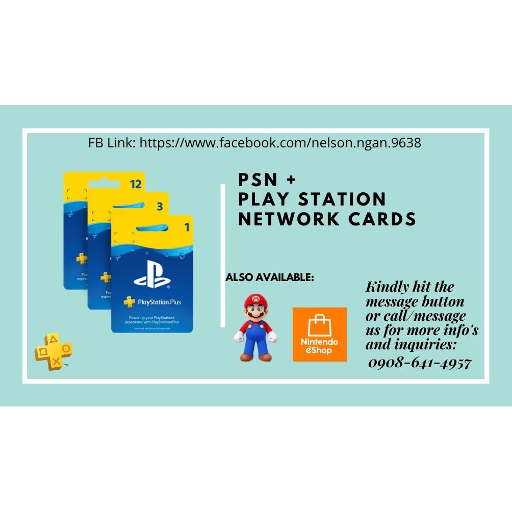 hk psn cards