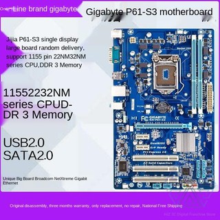 H61m Motherboard Gigabyte 5m 1155 Pin Fully Integrated H61 5 With Cpu Kit I5 Shopee Philippines