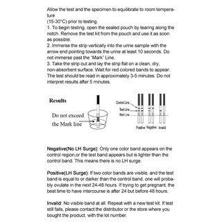 LH Ovulation Test (Strip) Recare  One Step Ovulation Test fast rapid urine lh one step ovulation tes #5