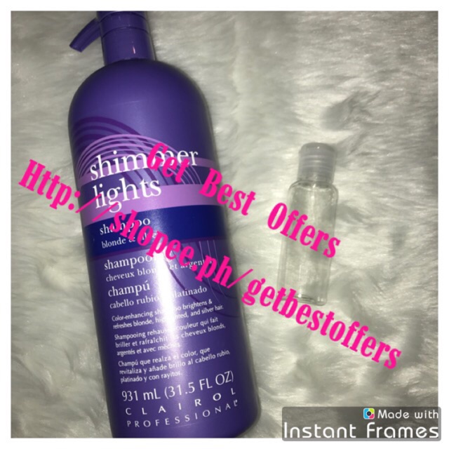 Clairol Shimmer Light Purple Shampoo Or Conditioner Repack