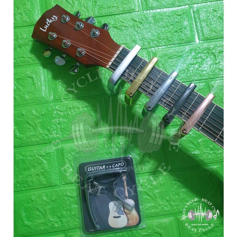 Universal Guitar Capo B12 for Acoustic Guitars Shopee Philippines