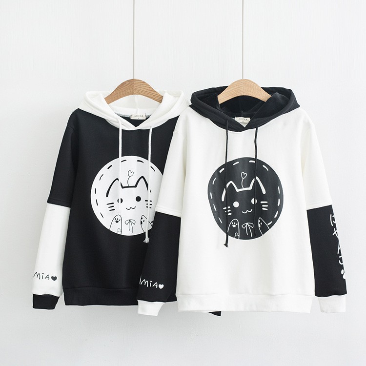 cat sweatshirt hoodie