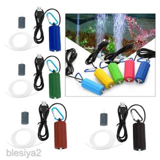 [BLESIYA2] Aquarium Air Pumps Mini USB Aquarium Fish Tank Oxygen Air Pump Silent Compressor #2