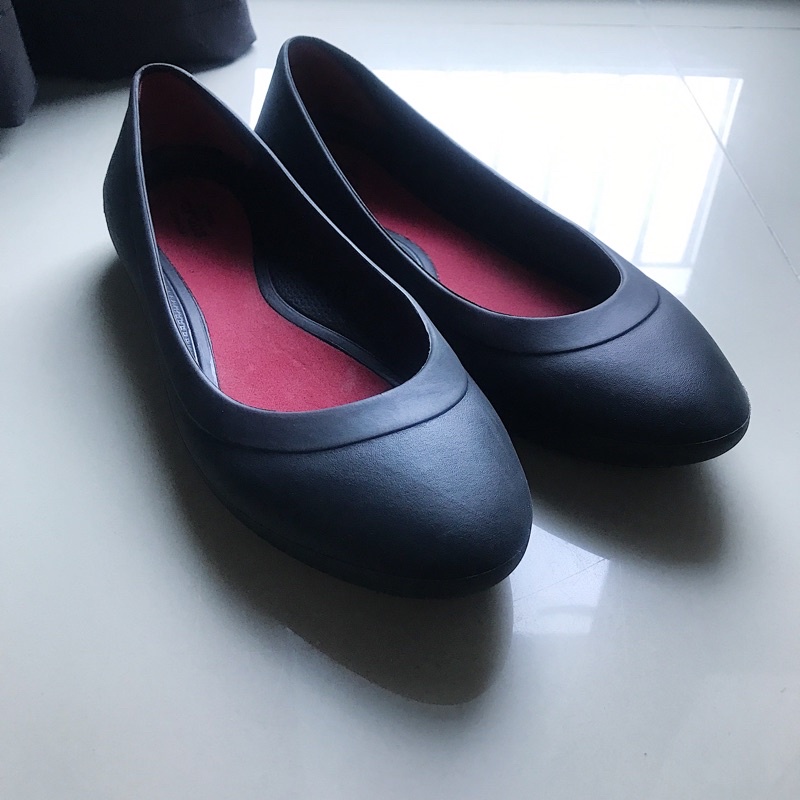 Black Crocs Lina Ballet Flats | Shopee Philippines