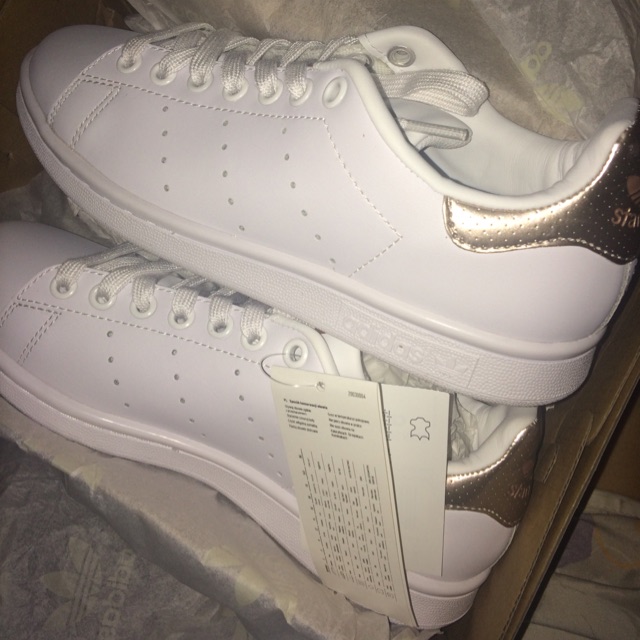 stan smith rose gold womens