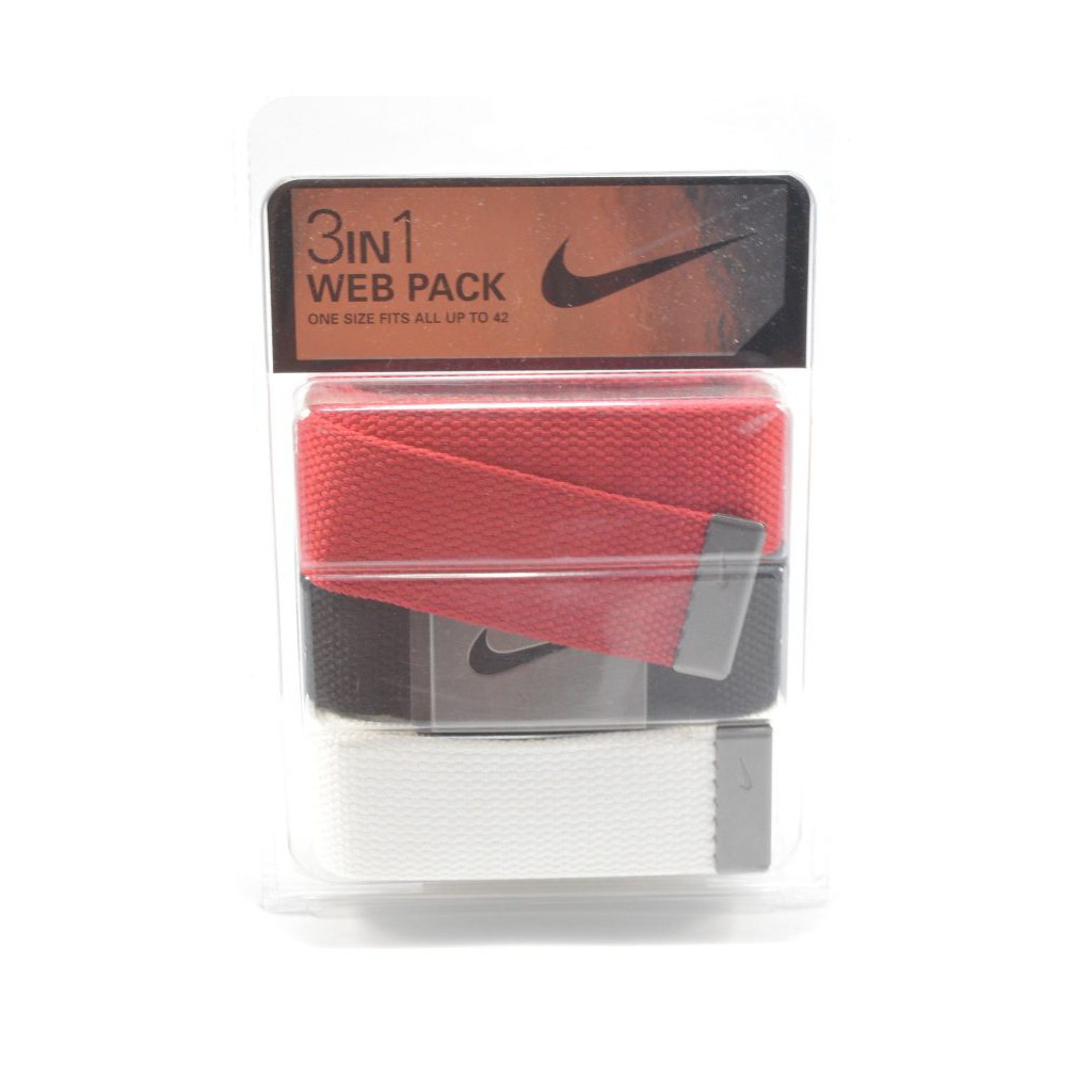 3 in 1 web pack nike belt