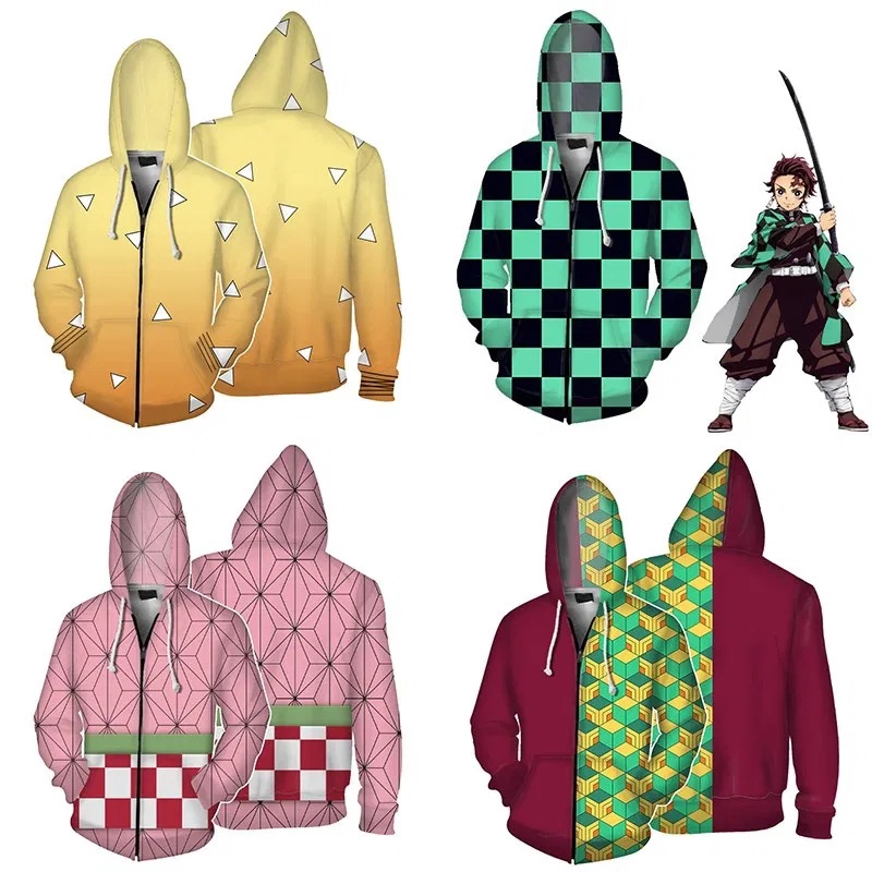 anime hoodie shopee