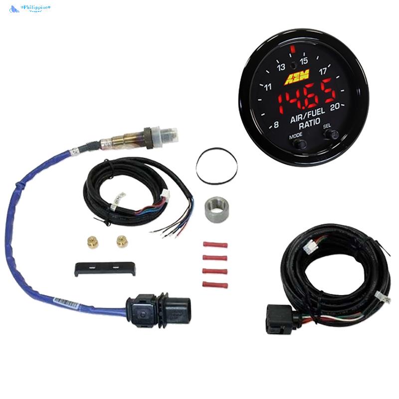 1Set 30-0300 Broadband Air/Fuel Ratio AFR Gauge Kit Oxygen Sensor ...