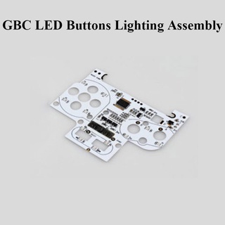 GBC LED Buttons Lighting Assembly For Gameboy Color Gaming Console Light Components for GBC Game Accessories