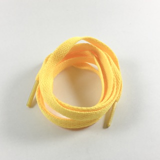 flat yellow laces