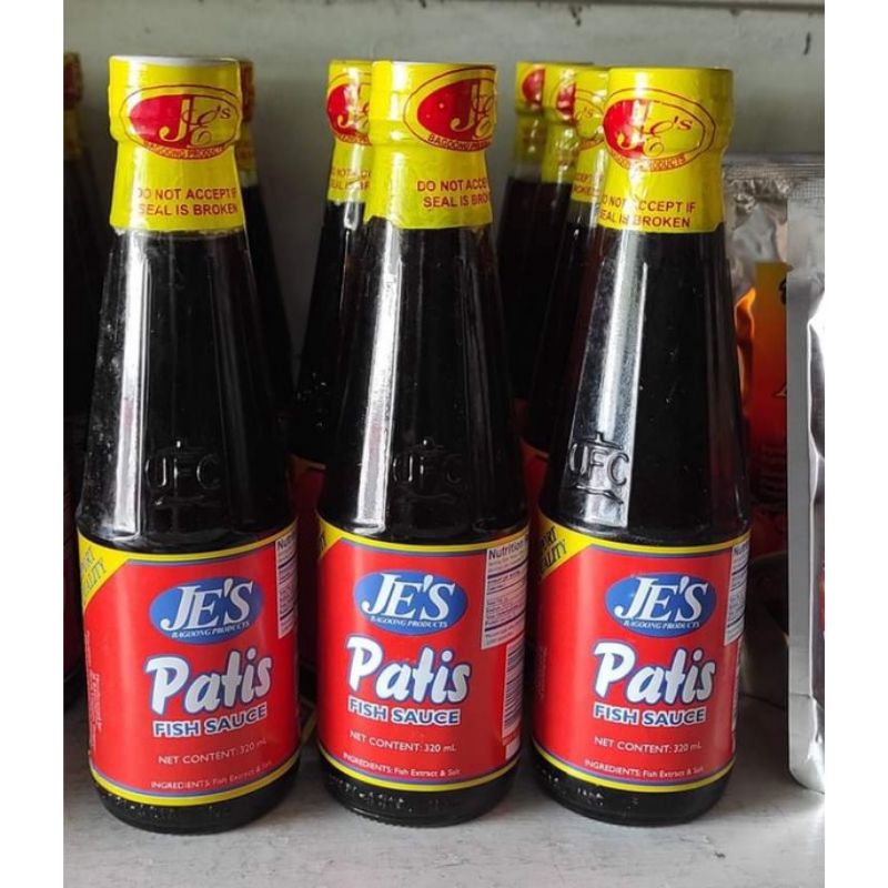 JES Pure Patis Pangasinan 320ML | Shopee Philippines