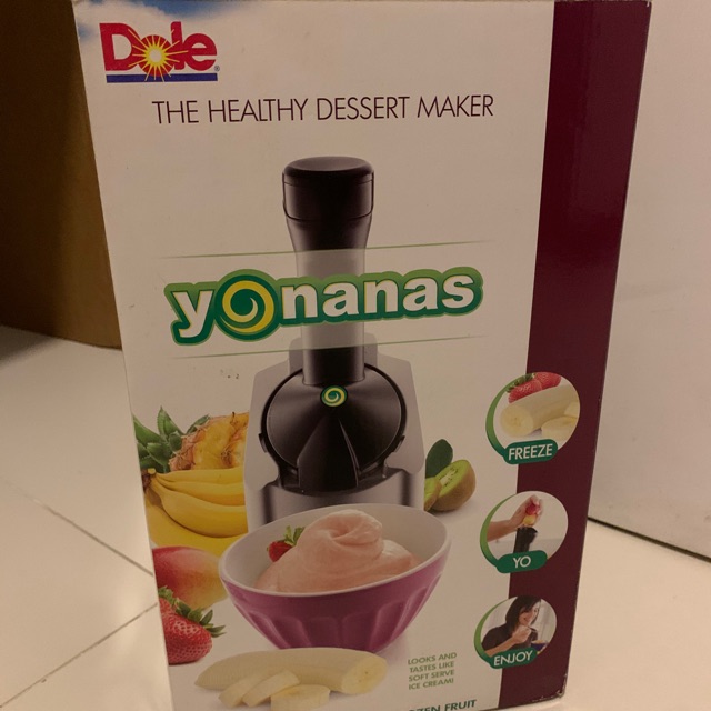 Dole Yonanas Frozen Fruits Ice Cream 