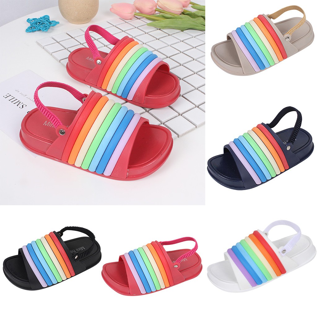 toddler boy rainbow sandals