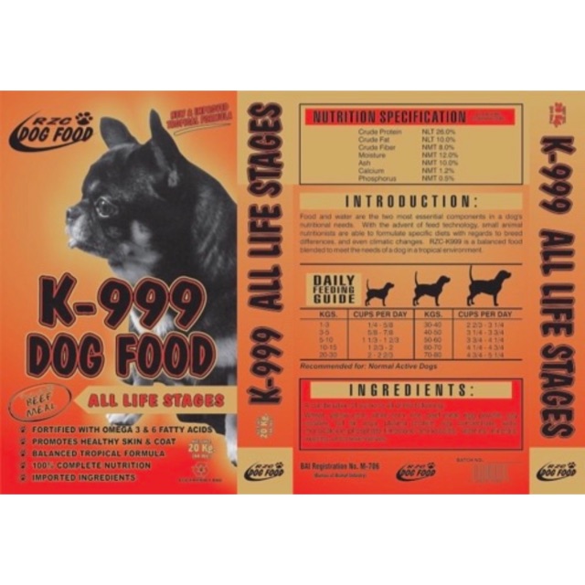 RZC PET FOODS, Online Shop Shopee Philippines