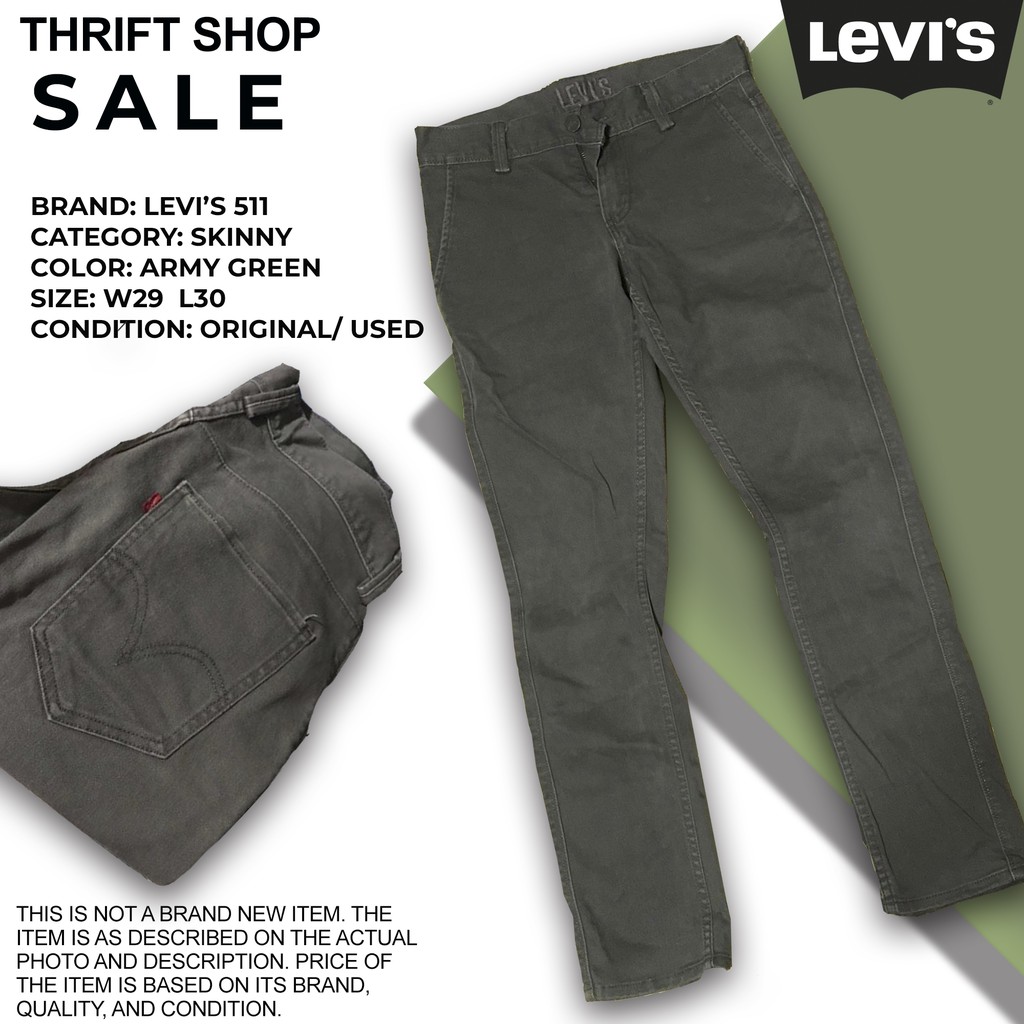 second hand levis jeans for sale