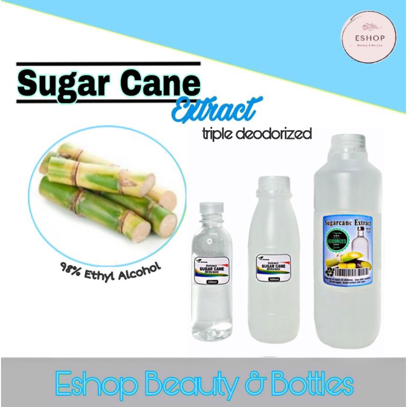 Sugar Cane Extract (98 ethyl alcohol)_triple deodorized Shopee