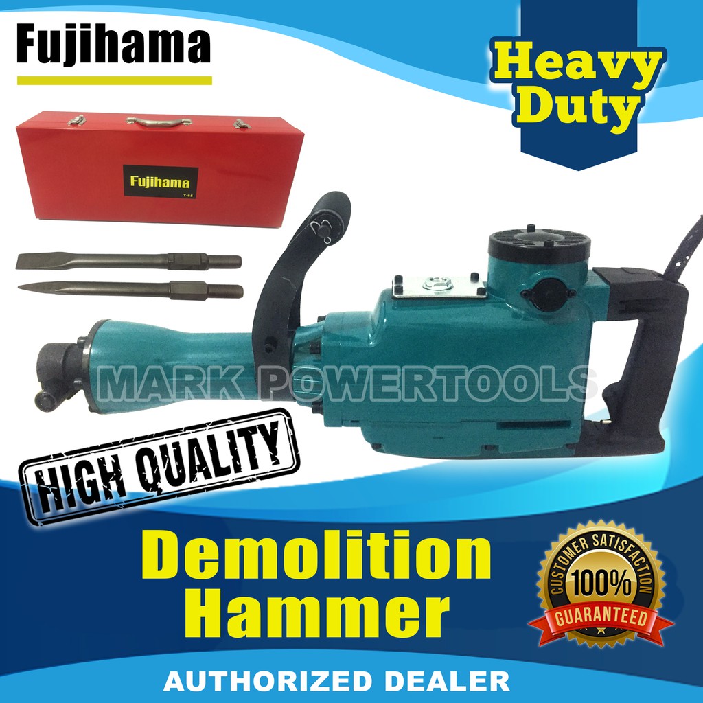 FUJIHAMA Demolition Hammer / Jack Hammer HEAVY DUTY Shopee Philippines