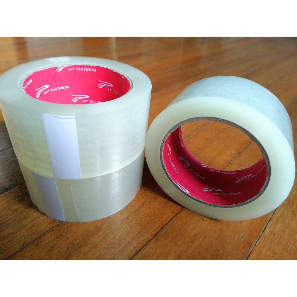 Platinum Packaging Tape 2" in X 100 Meters Shopee Philippines