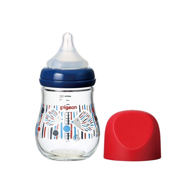 Pigeon Glass Feeding Bottle Hedgehog Baby Newborn 150 Ml Shopee