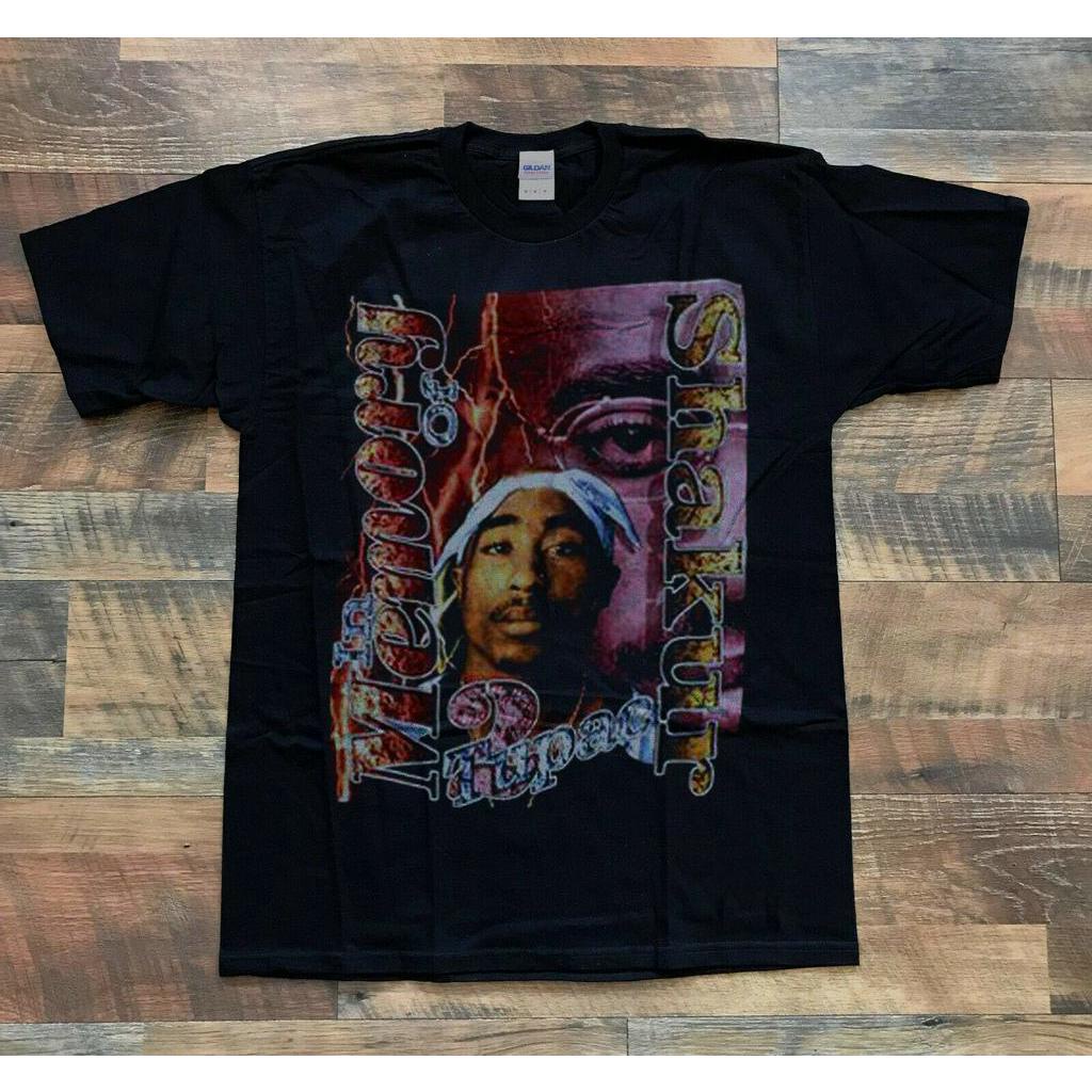 Gildan - VINTAGE~Tupac Shakur 2Pac Thug Life In Memory Of T-Shirt Hip ...