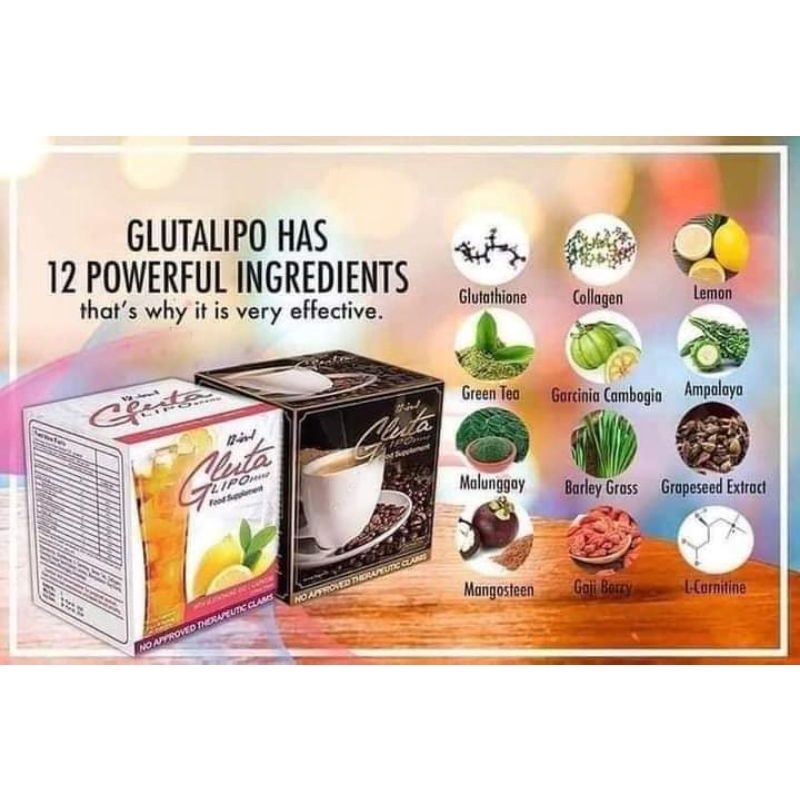 Original Gluta Lipo COFFEE/JUICE Shopee Philippines