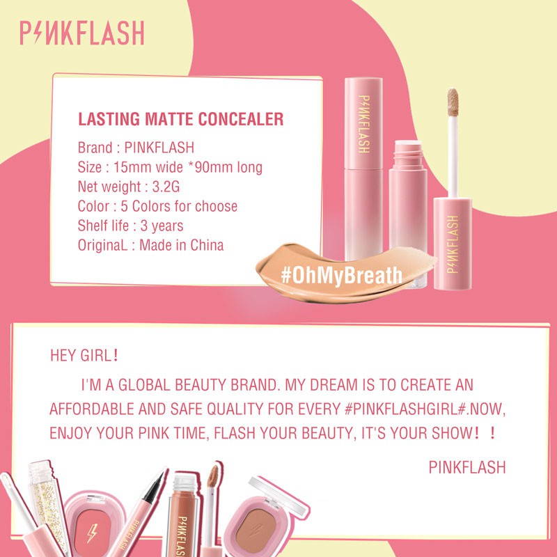 pinkflash concealer