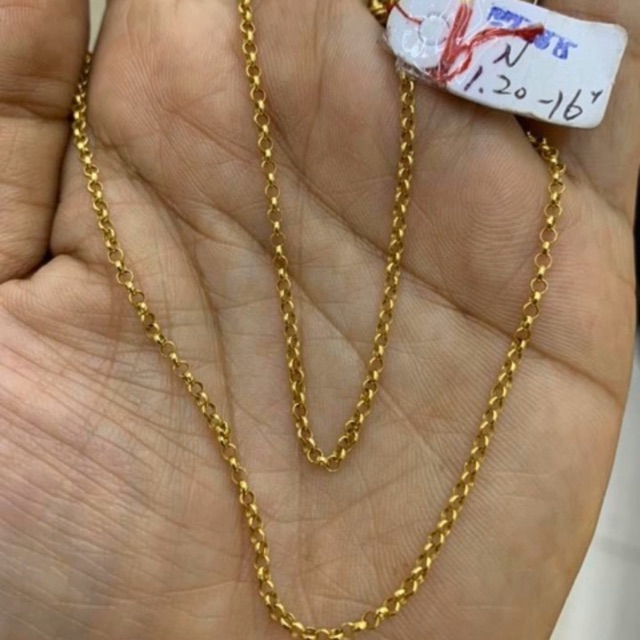 18k Saudi Gold Tauco Chain Shopee Philippines