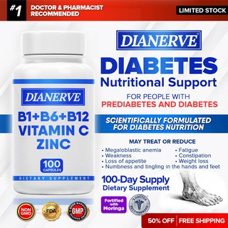 Dianerve B-Complex + Vitamin C + Zinc + Moringa