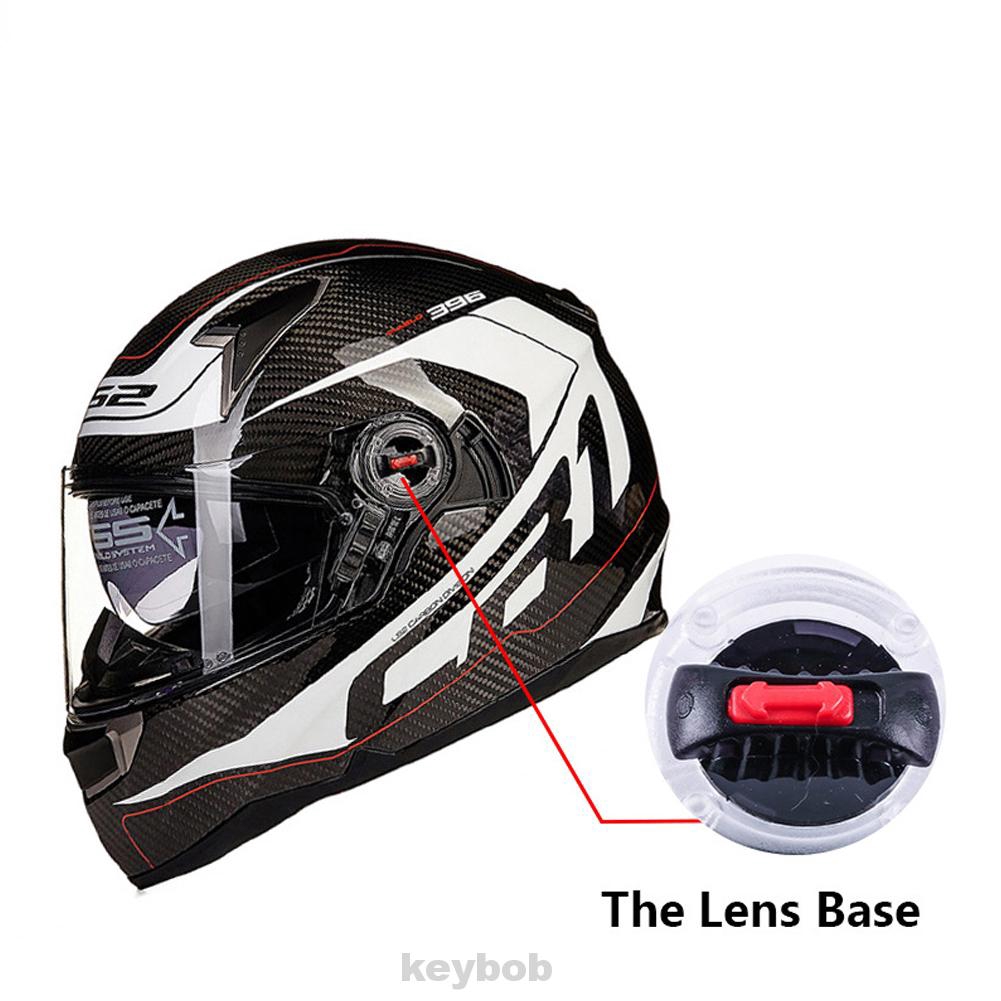 motorcycle helmet visor lock