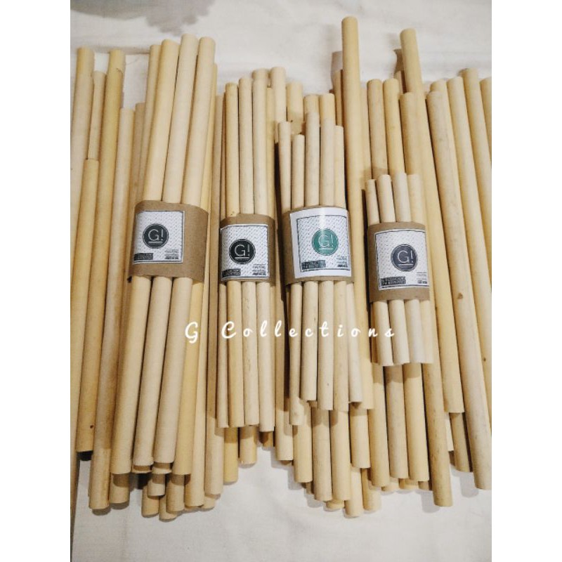 10pcs Wooden Dowel Stick (sold per pack) ***Direct from Manufacturer