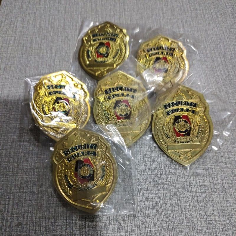 BADGE FOR SECURITY GUARD ACCESSORIES Shopee Philippines