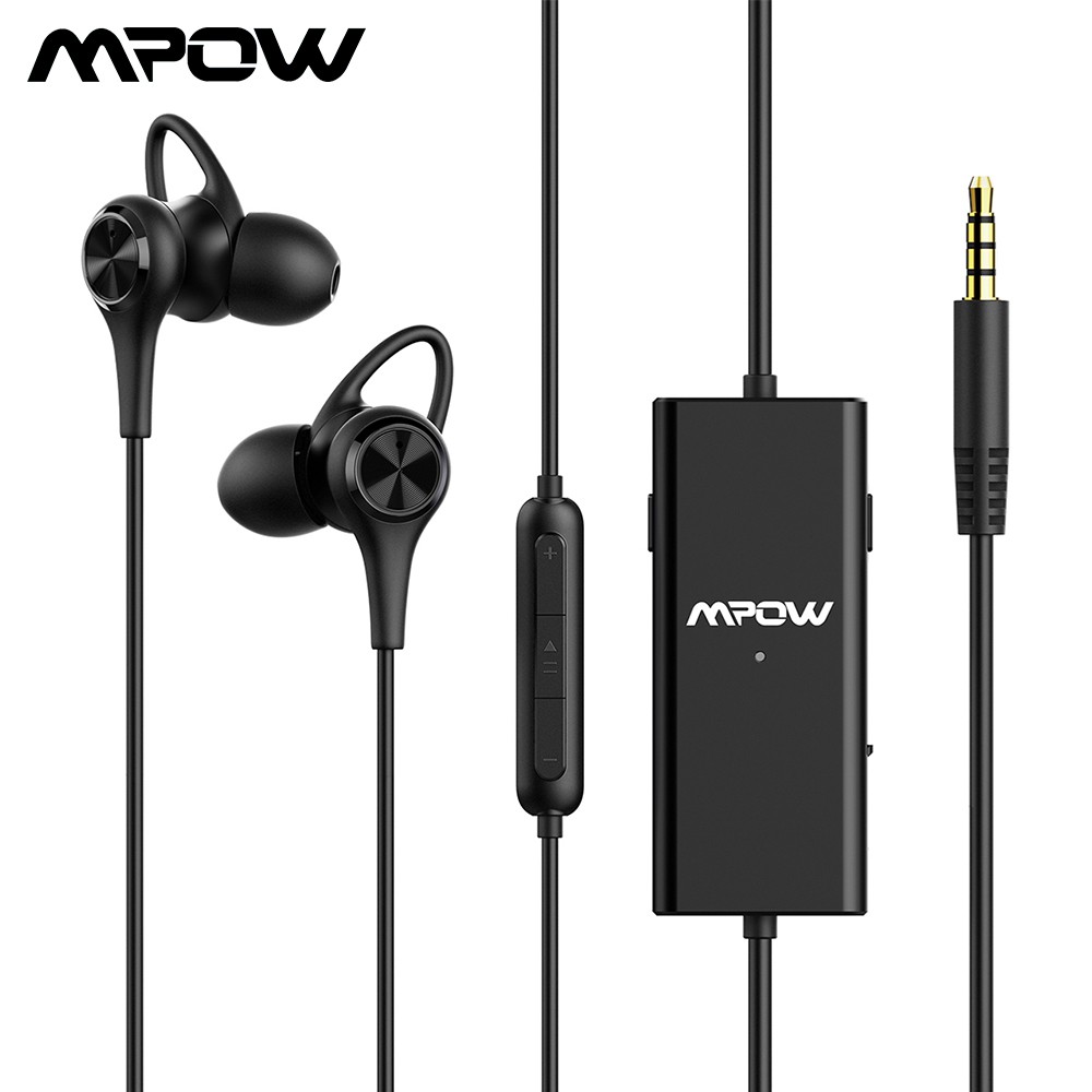 active noise cancelling earphones wired