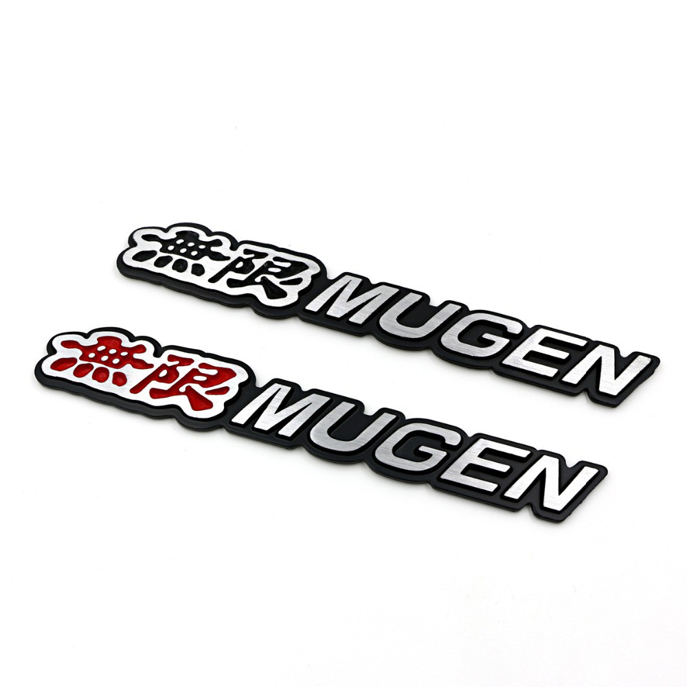 3D Aluminum Mugen Emblem Logo Rear Badge Sticker For HONDA | Shopee