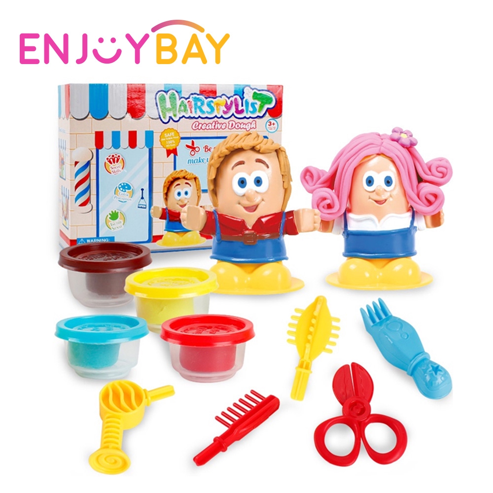 plasticine hair toy