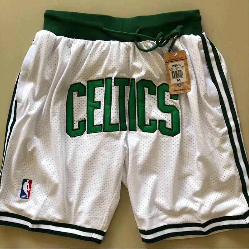 Mens Boston Celtics Just Don Swingman White Authentic Shorts Shopee Philippines