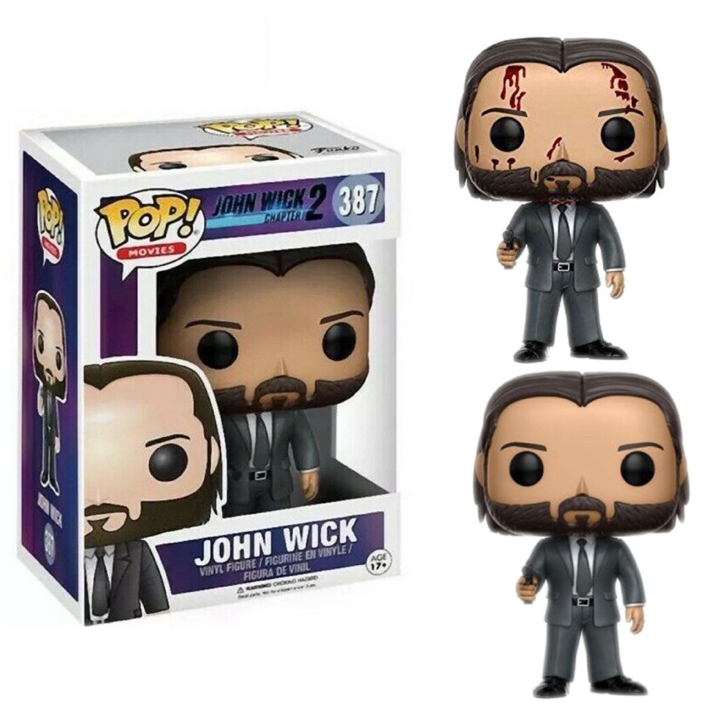 john wick with dog funko pop